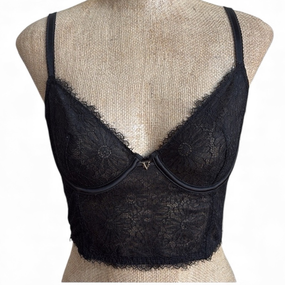 Victoria's Secret Unlined Demi Corset Bra 32DD